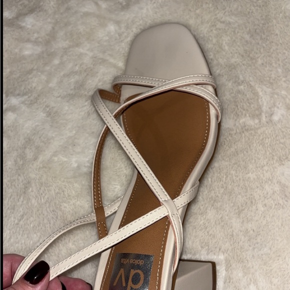 DV Dolce Vita Haze Strappy Lace-Up Block-Heel Sandals - Picture 8 of 14